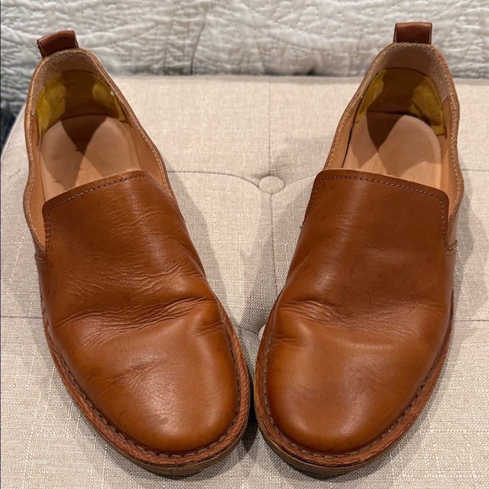 Astorflex Panto Men's Brown Leather Slip-On Shoes (Italian Made)